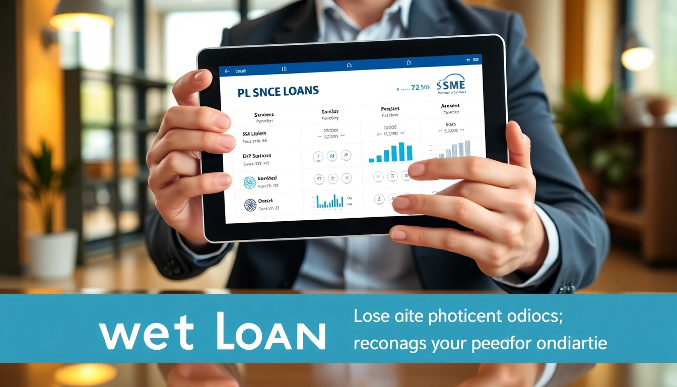 SME loan infographic highlighting funding options, tailored for small business success and financial growth.