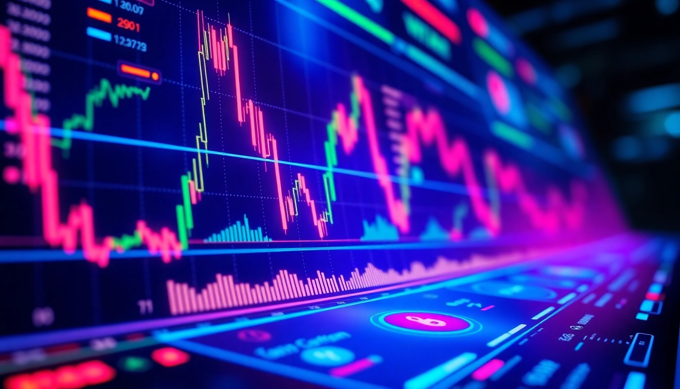 Real-time AICoin trading platform showcasing dynamic charts and security features for seamless crypto monitoring.