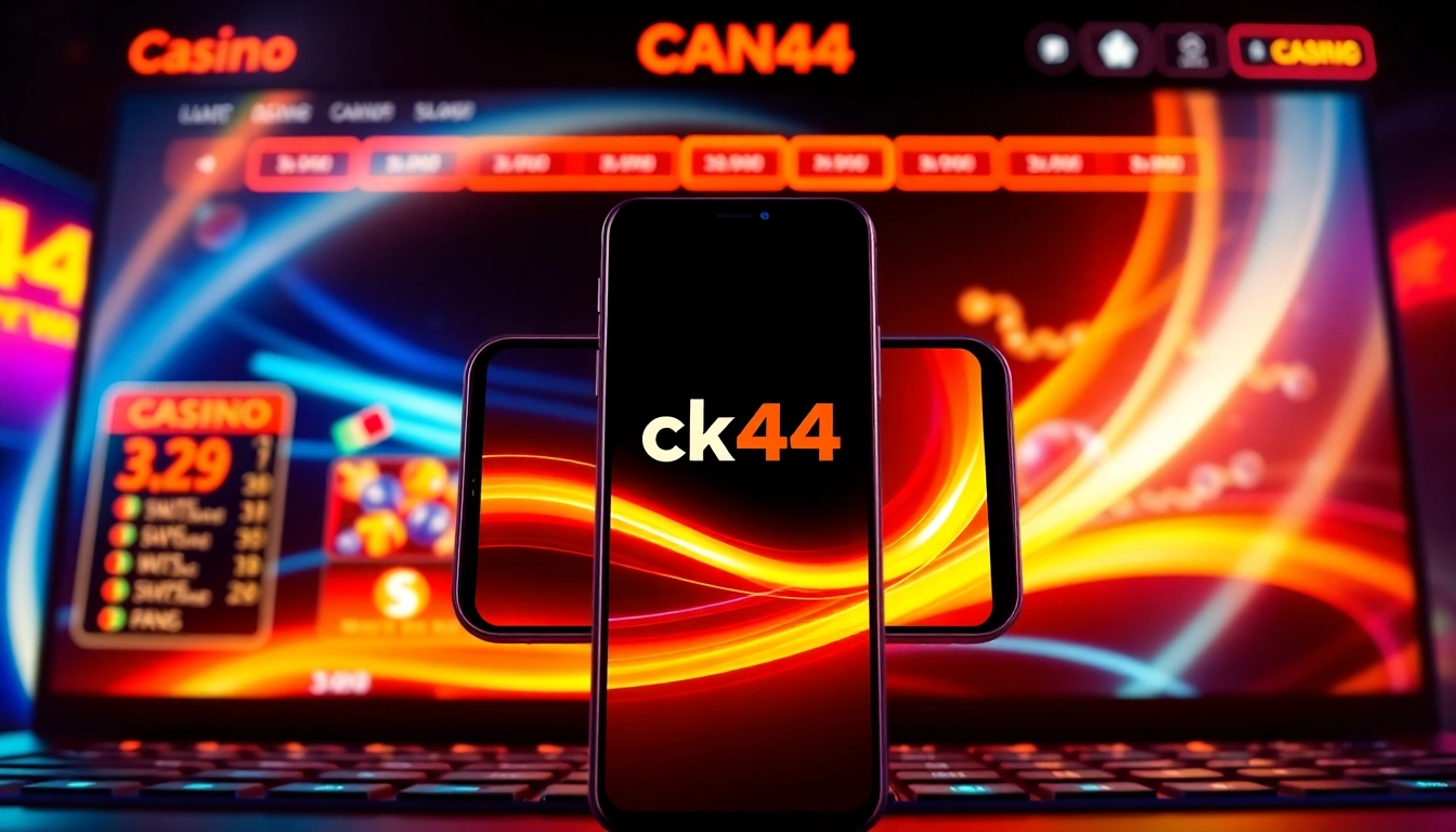 CK444 online gaming platform with engaging visuals and user-friendly interface for seamless betting experiences