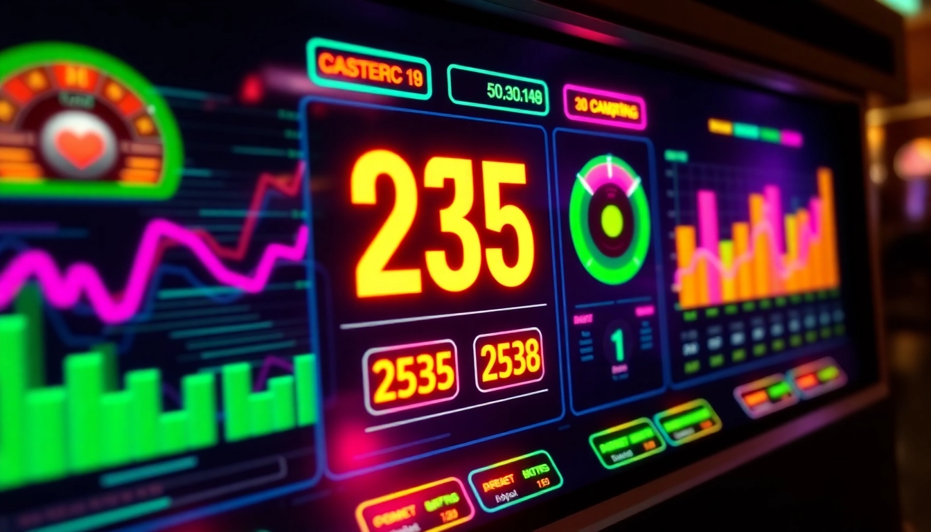 Dynamic 천안출장 live dashboard with neon effects