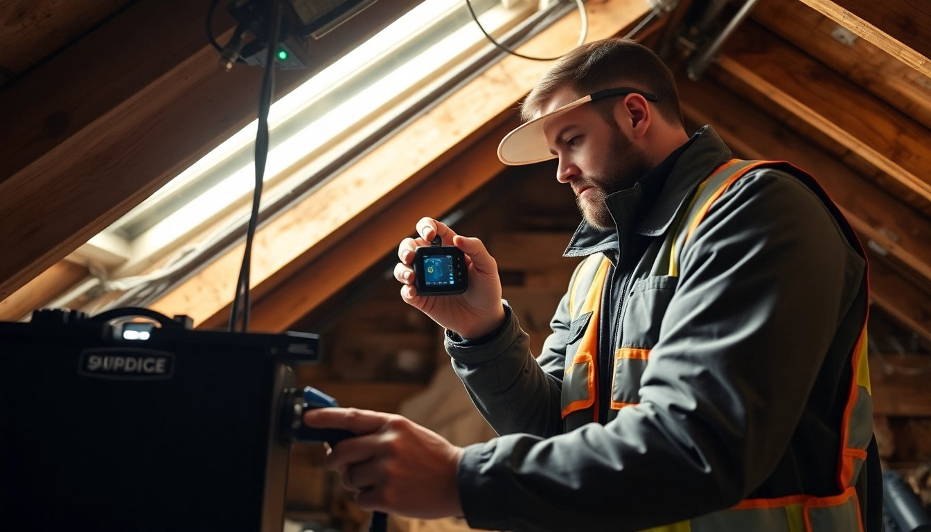 Specialist performing Ratten bestrijden with high-tech monitoringsystem to ensure a ratvrije omgeving, emphasizing safety and efficiency.