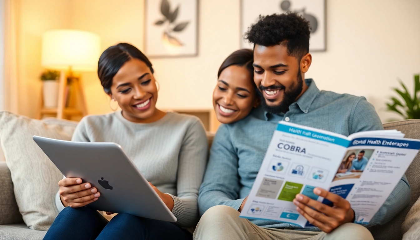 COBRA alternatives options for families shown in action: comparing ACA, private, and STM plans online