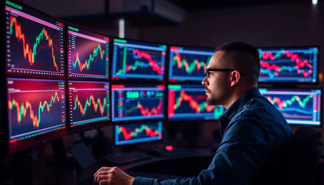 Trading view platform showcasing advanced charts and real-time market analysis for traders